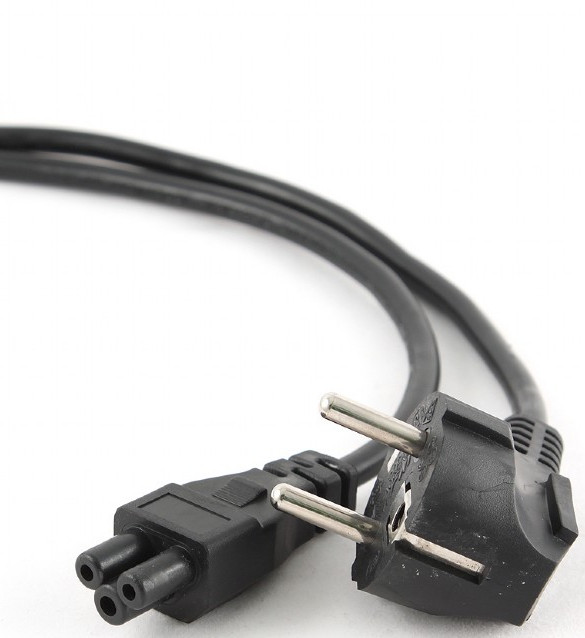 Kabel zasilający 1.8m (koniczynka) - do notebooków pc-186-ml12 - zdjęcie 1