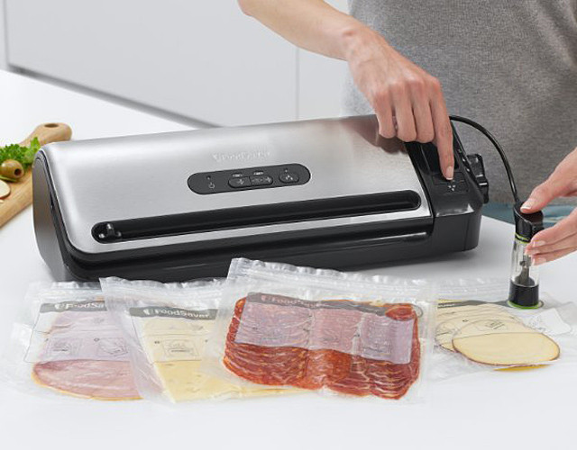 Zgrzewarka próżniowa FoodSaver FFS017x (srebrny) - zdjęcie 4