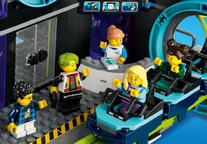 LEGO City 60421 Park Świat robotów z rollercoasterem - zdjęcie 4