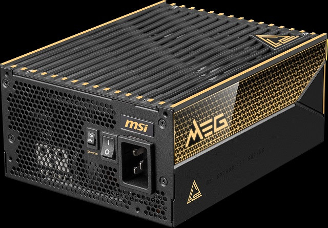 Zasilacz MSI MEG Ai1600T 1600W PCIE5 80+ Titanium ATX 3.1 (306-7ZPEX11-CE0) - zdjęcie 1