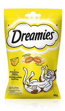 DREAMIES z żółtym serem 60g - zdjęcie 1