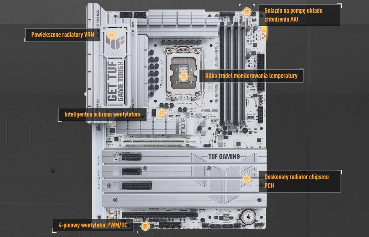 Płyta główna ASUS TUF GAMING Z890-PRO WIFI (90MB1IR0-M0EAY0) - zdjęcie 22