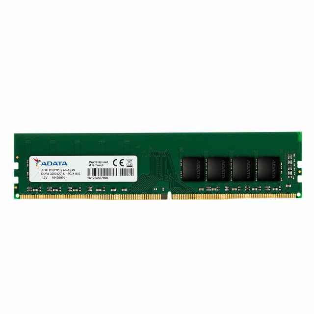 Pamięć DDR4 ADATA Premier 16GB 3200MHz CL22 U-DIMM (AD4U320016G22-SGN) - zdjęcie 1