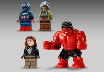 LEGO 76292 Marvel Kapitan Ameryka kontra Czerwony Hulk - zdjęcie 5