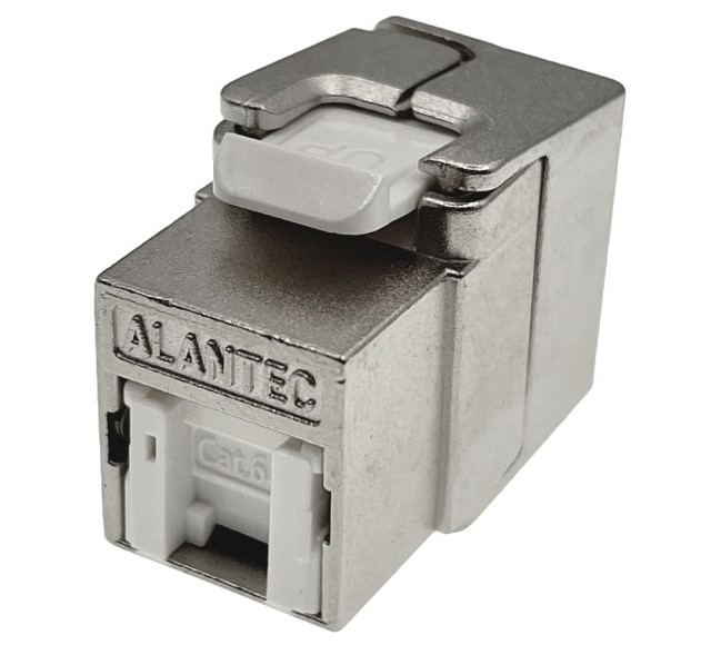 ALANTEC MODUŁ KEYSTONE RJ45 STP KAT.6A BEZNARZ. - zdjęcie 1