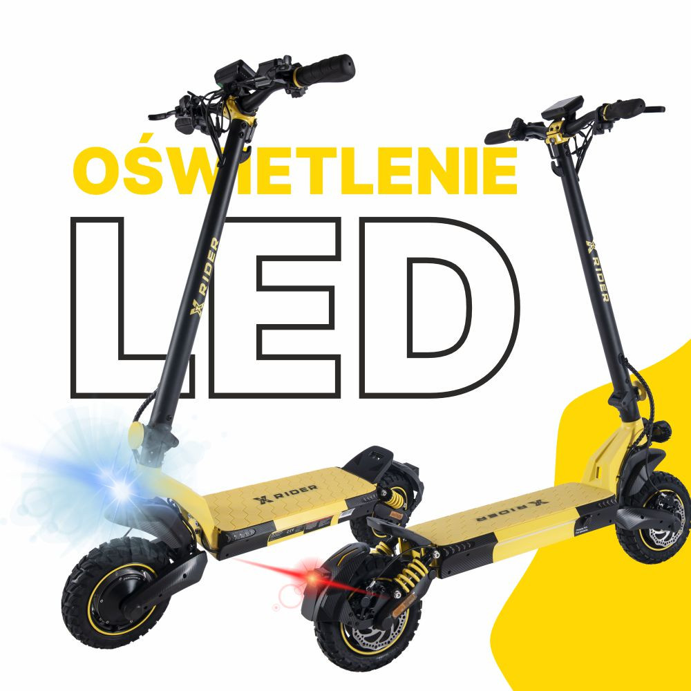 Hulajnoga Elektryczna Manta XRIDER F10 Pro 2x1400W - zdjęcie 18