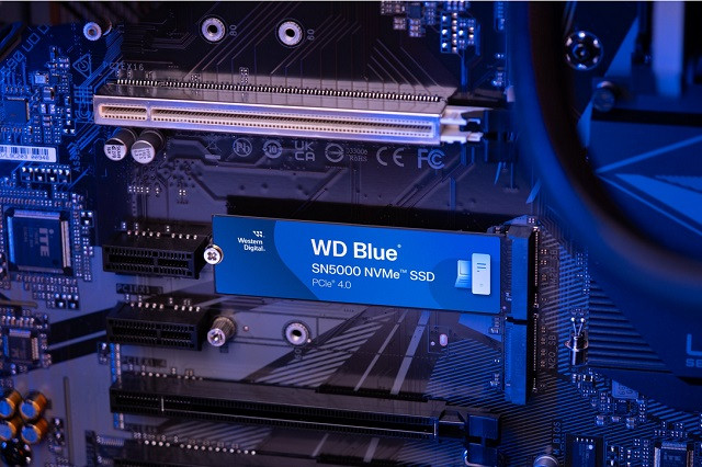 Dysk SSD WD Blue SN5000 4TB M.2 NVMe WDS400T4B0E - zdjęcie 2