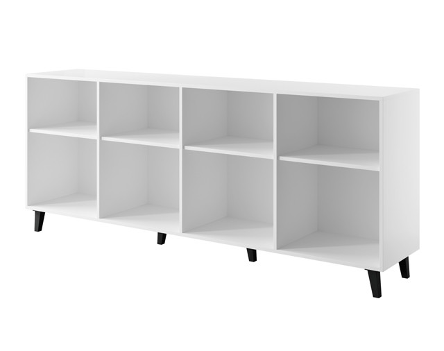 Komoda ASTI 200x42x82 biały mat - zdjęcie 2