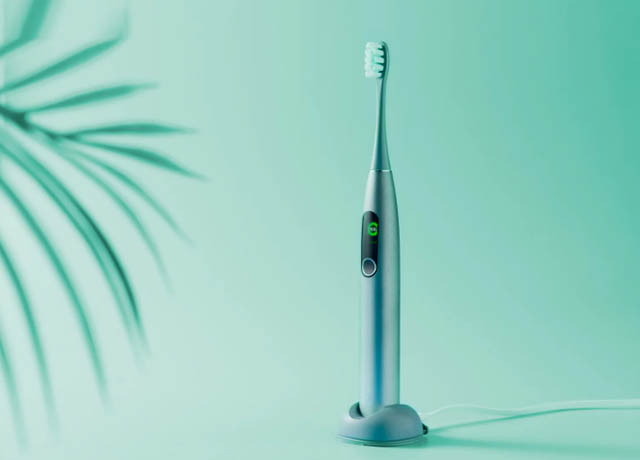 Szczoteczka soniczna Oclean X Pro (niebieski) - zdjęcie 8
