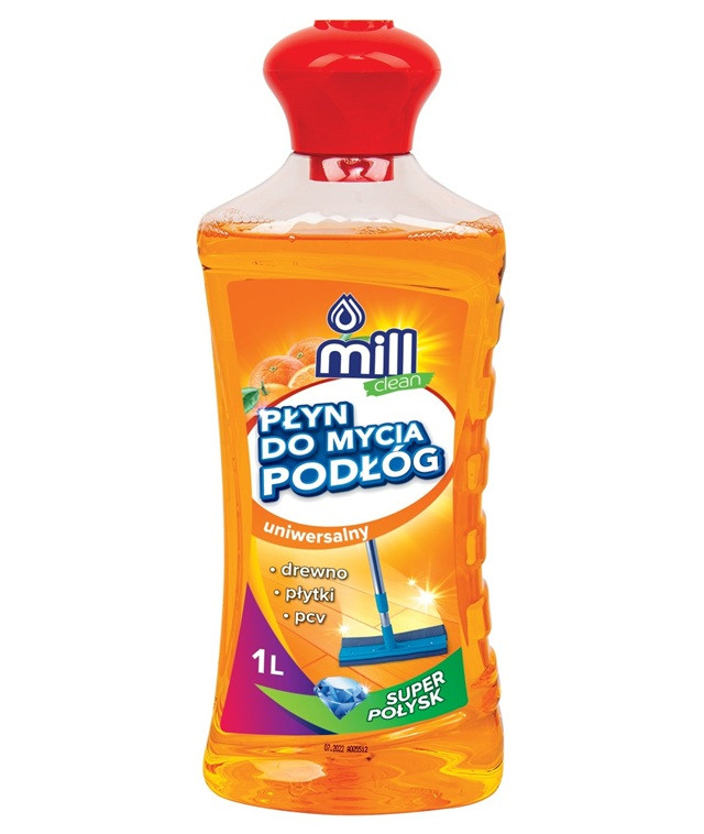 MILL CLEAN Płyn do mycia podłóg o zapachu Pomarańczy 1l - zdjęcie 1