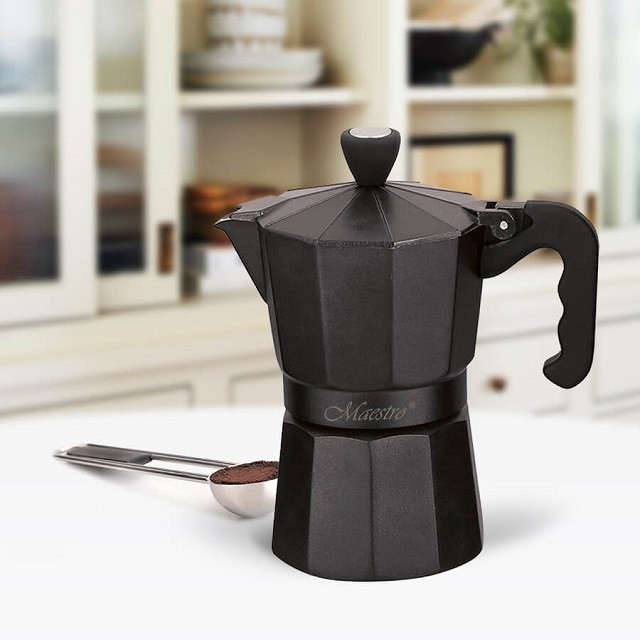 Kawiarka na 3 filiżanki MR-1666-3-BLACK MAESTRO - zdjęcie 1