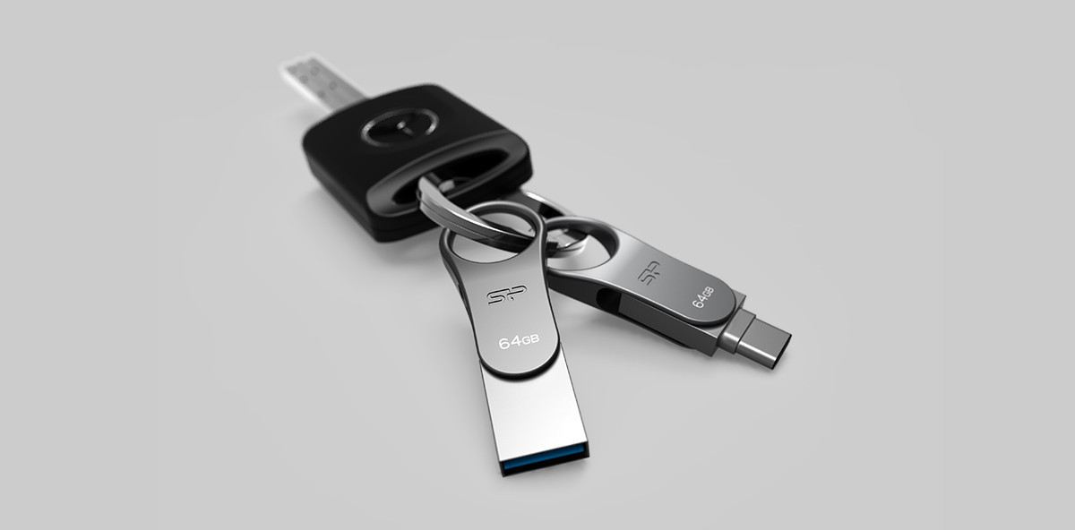 Silicon Power Mobile C80 32GB USB 3.1/Type-C Silver - zdjęcie 5