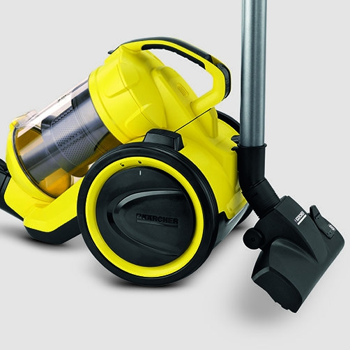 Odkurzacz Karcher VC 3 (bezworkowy 700W żółto-czarny) - zdjęcie 3
