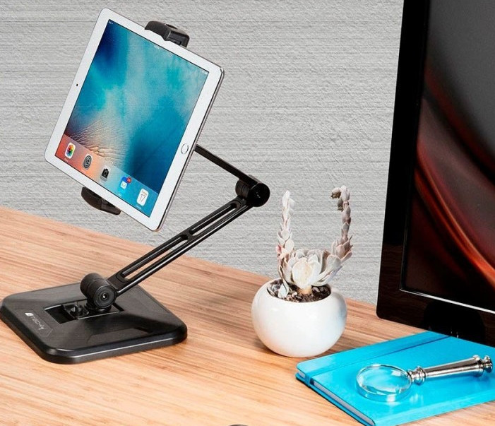 TECHLY PODSTAWKA UCHWYT DO TABLETU 4.7 - 12.9 BIUR - zdjęcie 1