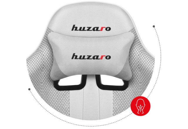Fotel gamingowy Huzaro Force 4.7 White Mesh - zdjęcie 7