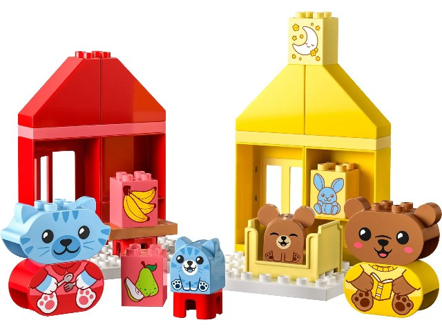 LEGO DUPLO 10414 Codzienne czynności jedzenie i pora snu - zdjęcie 2