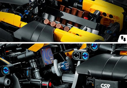 LEGO Technic 42151 Bolid Bugatti - zdjęcie 3
