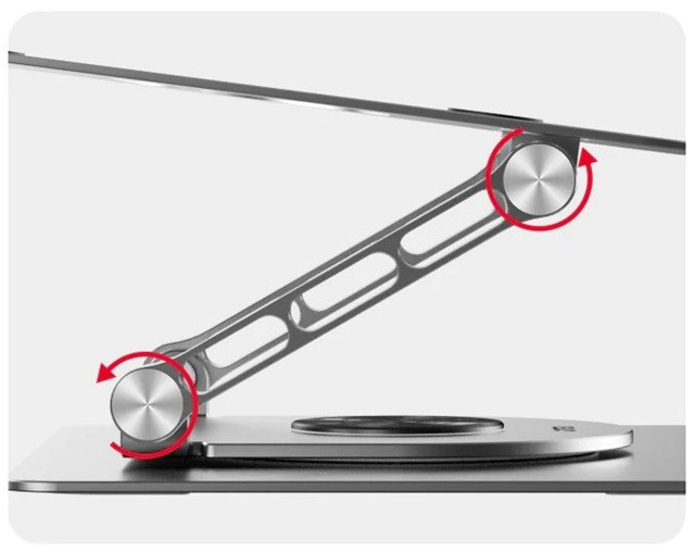 UNITEK PODSTAWKA POD LAPTOPA REGULOW. 360° 10-16'' - zdjęcie 3