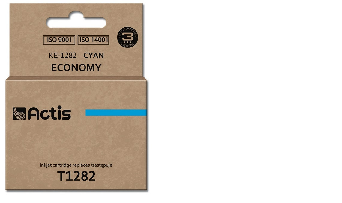 Actis KE-1282 Tusz do drukarki Epson, Zamiennik Epson T1282; Standard; 13 ml; błękitny. - zdjęcie 1