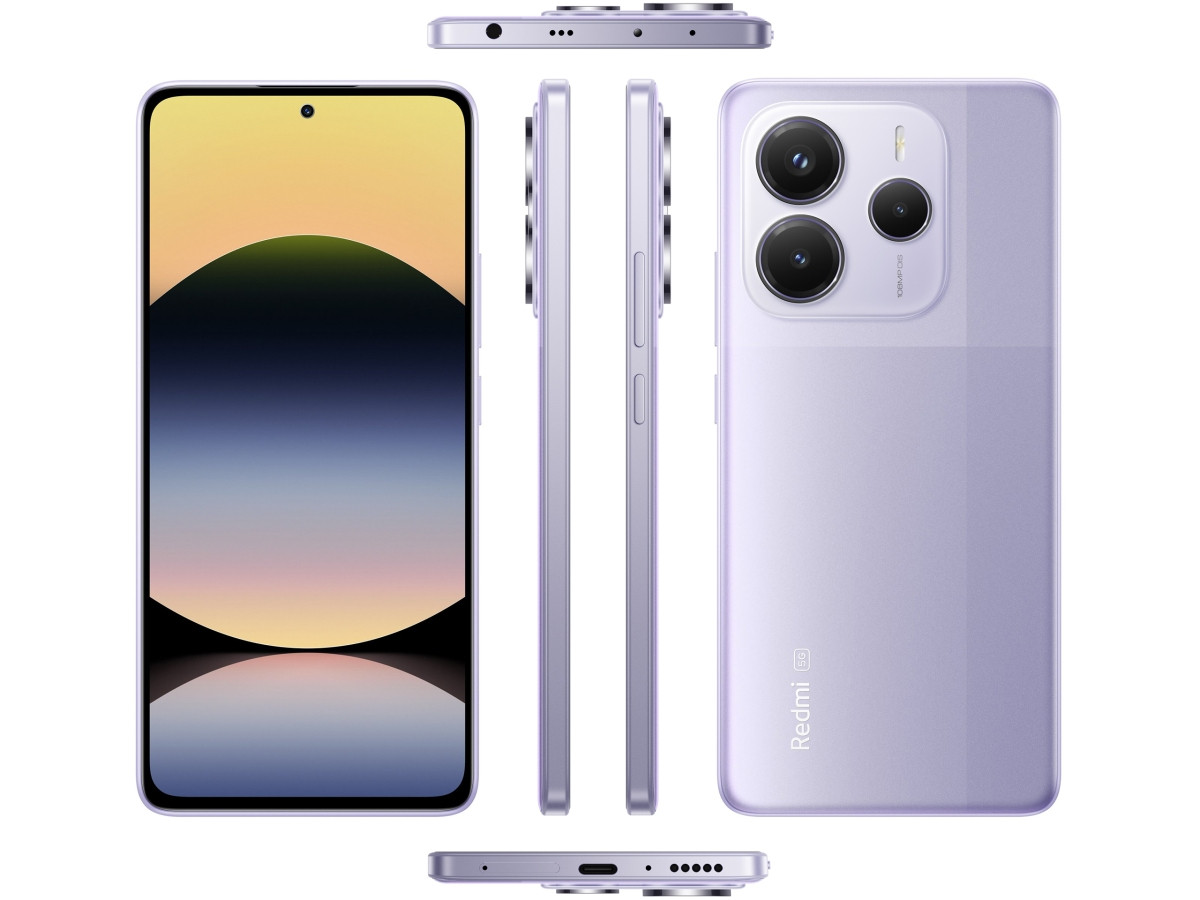 Smartfon Xiaomi Redmi Note 14 5G DS 8/256GB Lavender Purple - zdjęcie 2