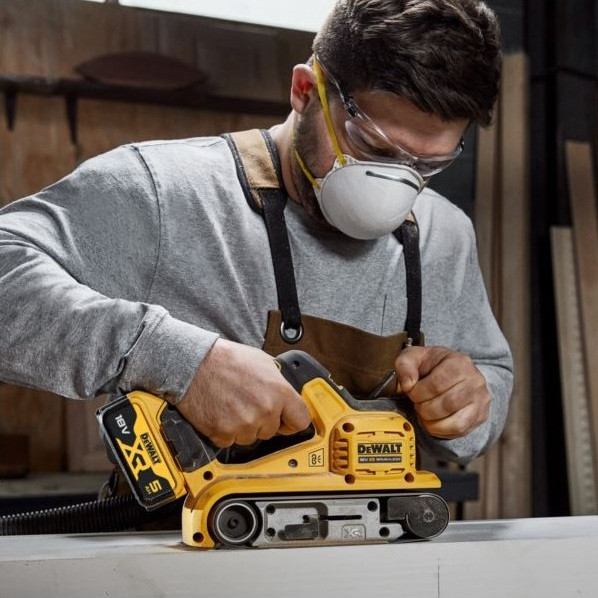 SZLIFIERKA TAŚMOWA 18V DCW220NT DEWALT - zdjęcie 3