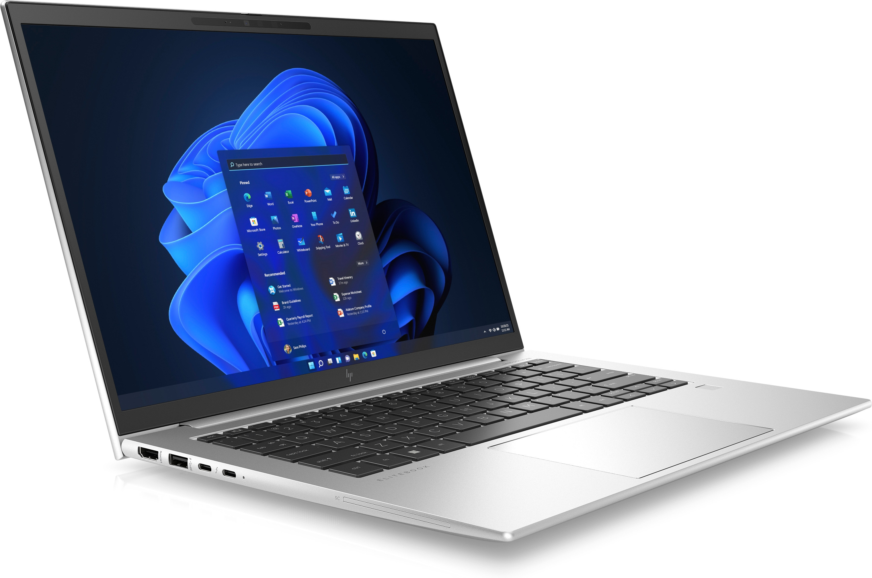 HP EliteBook 840 G9 i7-1265U 14" WUXGA 32GB SSD256 BT BLKB W11Pro Natural Silver (REPACK) 2Y - zdjęcie 4