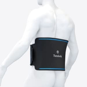 Elektryczny pas lędźwiowy Therabody RecoveryTherm Hot Vibration Back & Core - zdjęcie 3