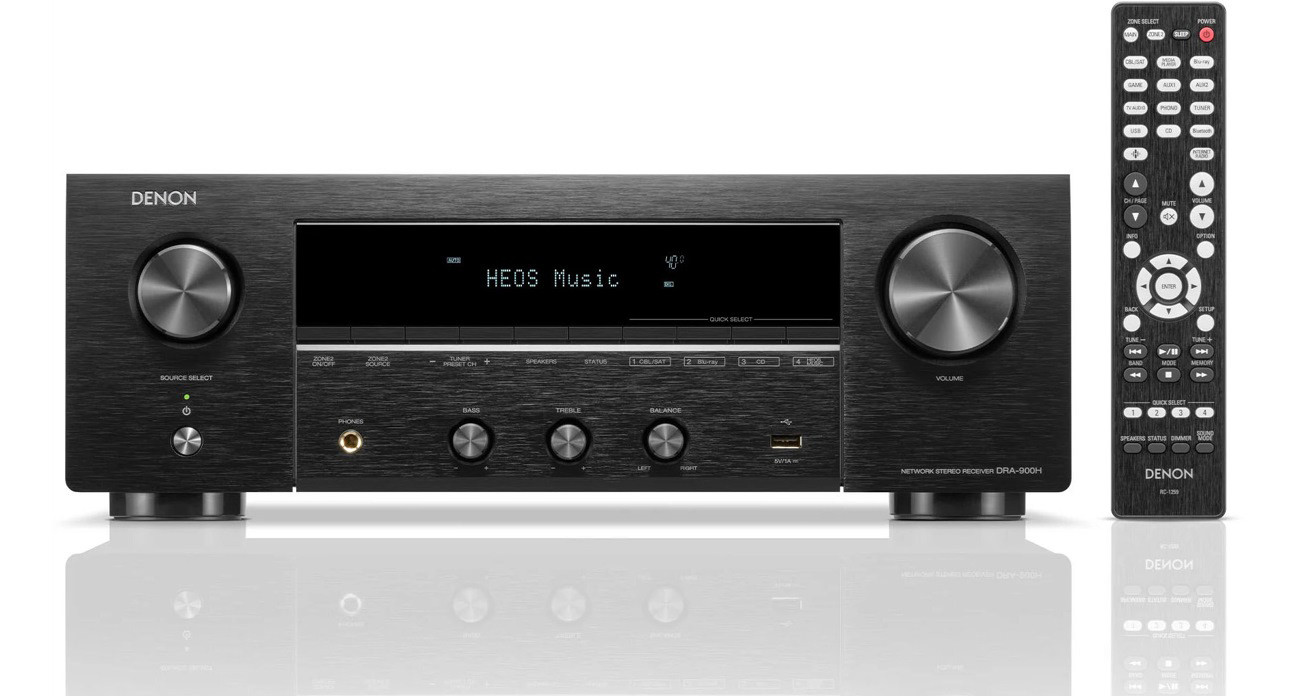Amplituner Stereo DENON DRA-900H Czarny - zdjęcie 1