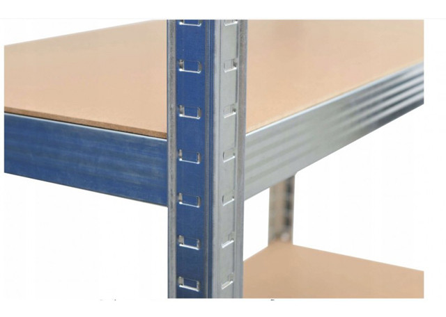 REGAŁ MAGAZYNOWY NAROŻNY METALOWY GC9030 30cm - zdjęcie 2