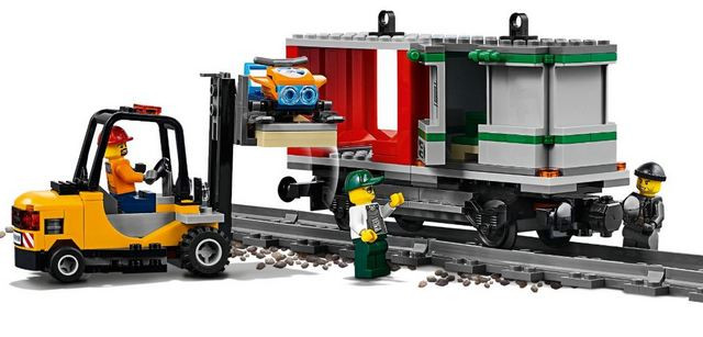 LEGO City 60198 Pociąg towarowy - zdjęcie 3