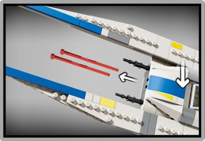 LEGO Star Wars 75399 Myśliwiec U-Wing Rebelii - zdjęcie 7