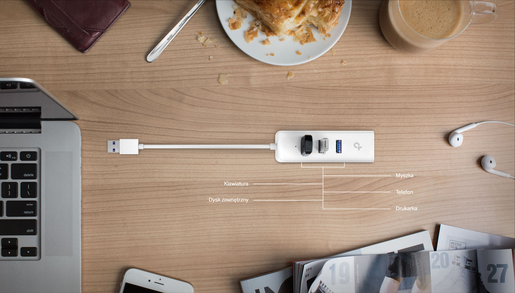Karta sieciowa TP-Link UE330 (USB 3.0 1Gb/s RJ45) - zdjęcie 2