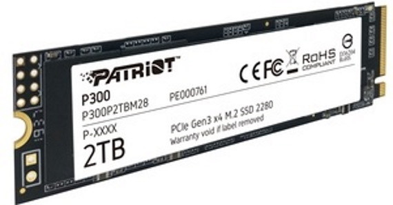 Dysk SSD Patriot P300 2TB M2 2280 PCI-Ex4 Gen3 NvME - zdjęcie 3