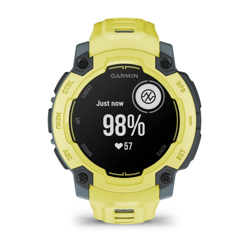 Smartwatch GARMIN Instinct E 45 mm Electric Lime - zdjęcie 9