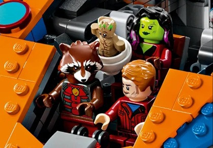 LEGO Super Heroes 76286 Strażnicy Galaktyki: statek kosmiczny Milano - zdjęcie 5