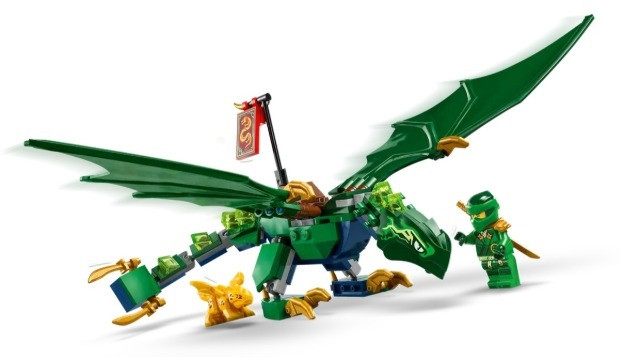 LEGO NINJAGO 71829 Zielony leśny smok Lloyda - zdjęcie 2