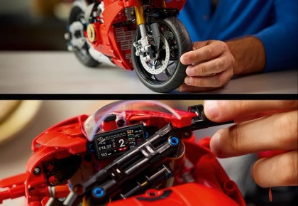 LEGO TECHNIC 42202 Motocykl Ducati Panigale V4 S - zdjęcie 3
