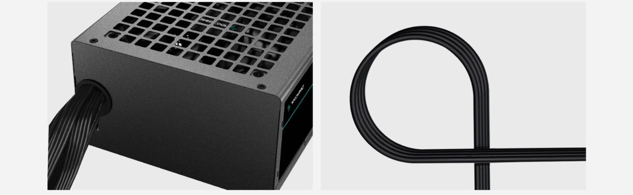 Zasilacz DeepCool PF600 600W 80 Plus (R-PF600D-HA0B-EU) - zdjęcie 4
