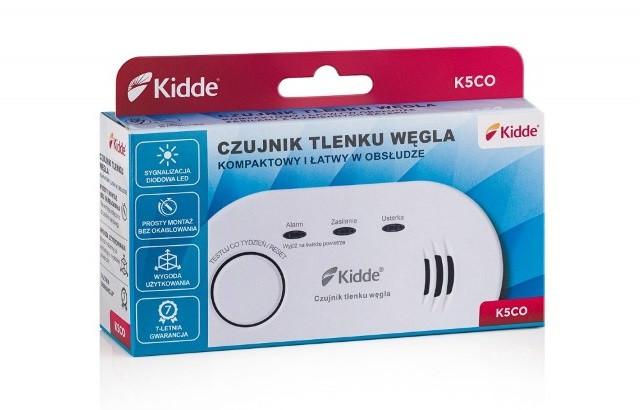 Czujnik tlenku węgla K5CO Kidde - zdjęcie 3