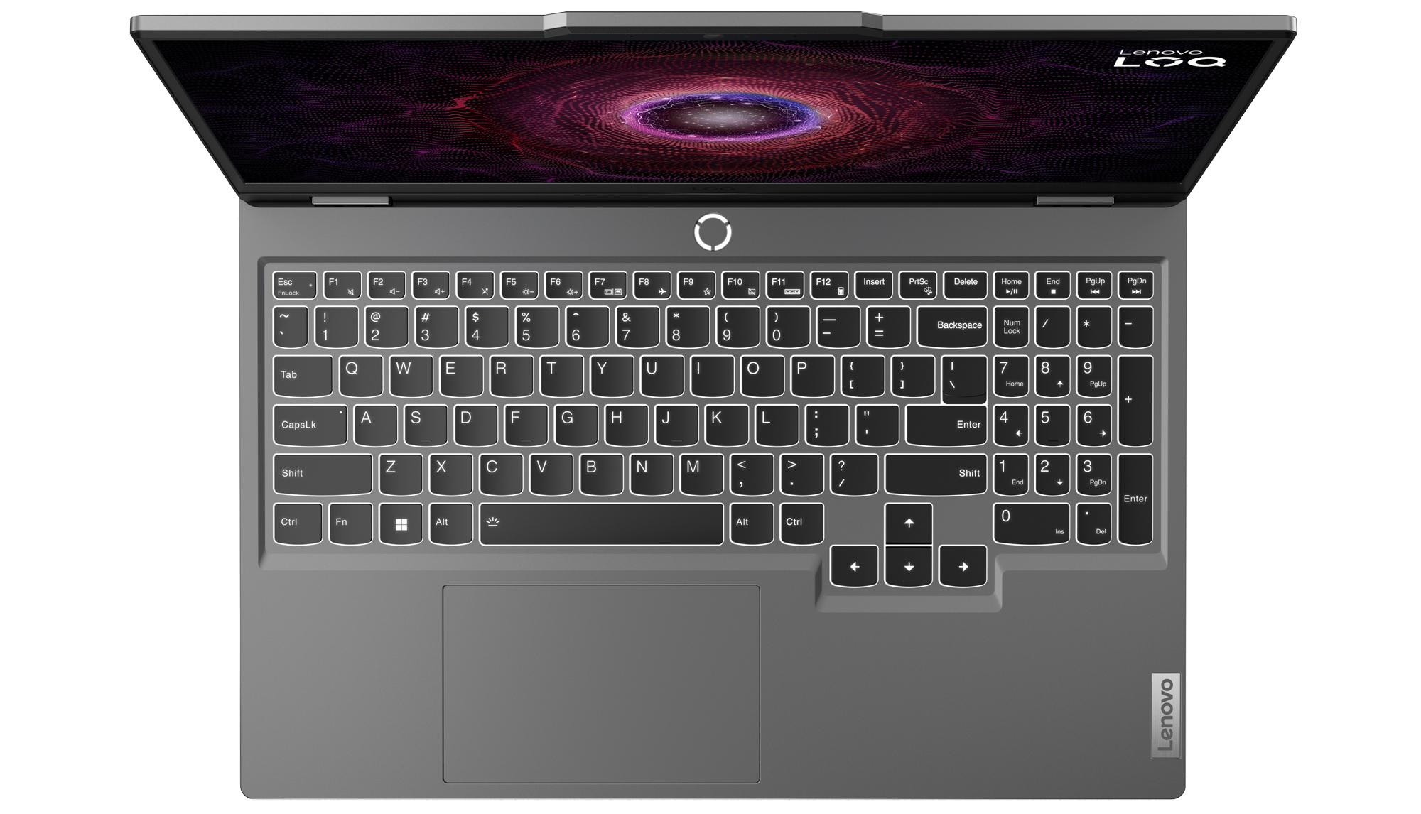 Lenovo LOQ 15ARP9 Ryzen 5 7235HS 15.6" FHD IPS 300nits AG 144Hz 16GB DDR5 4800 SSD512 GeForce RTX 3050 6GB Win11 Luna Grey - zdjęcie 2