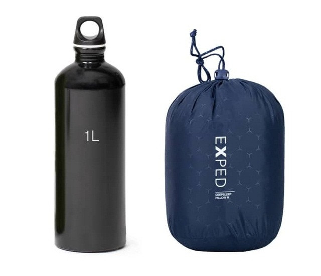 Poduszka turystyczna Exped Deep Sleep Pillow M - Navy - zdjęcie 2
