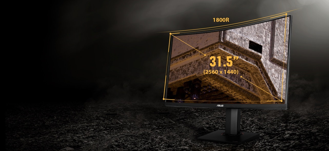 MONITOR ASUS LED 32" VG32VQR 165 Hz - zdjęcie 2