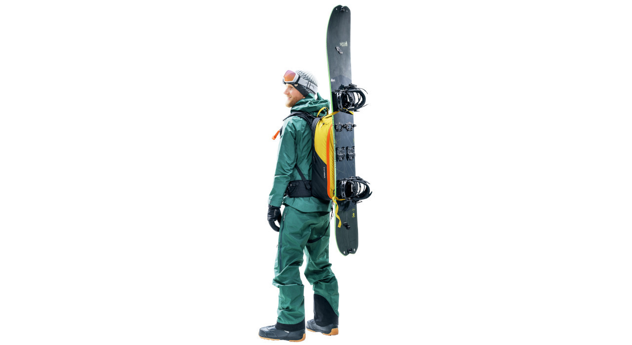 Plecak lawinowy Deuter Alproof Lite 22 - turmeric/black - zdjęcie 5