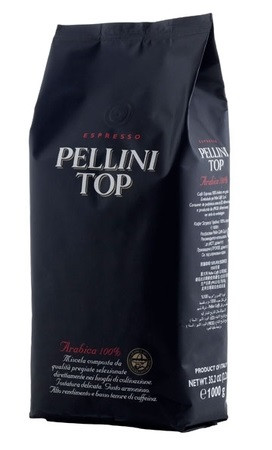 Kawa Pellini Top 100% Arabica 1 kg, Ziarnista - zdjęcie 1