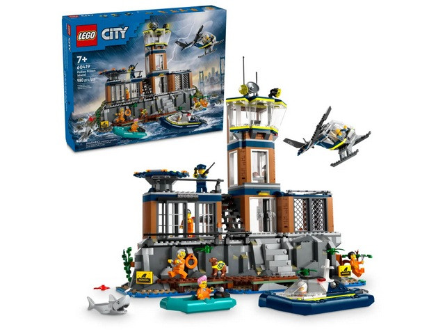 LEGO City 60419 Policja z Więziennej Wyspy - zdjęcie 1