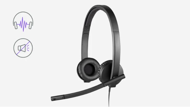 SŁUCHAWKI LOGITECH H570e - zdjęcie 2