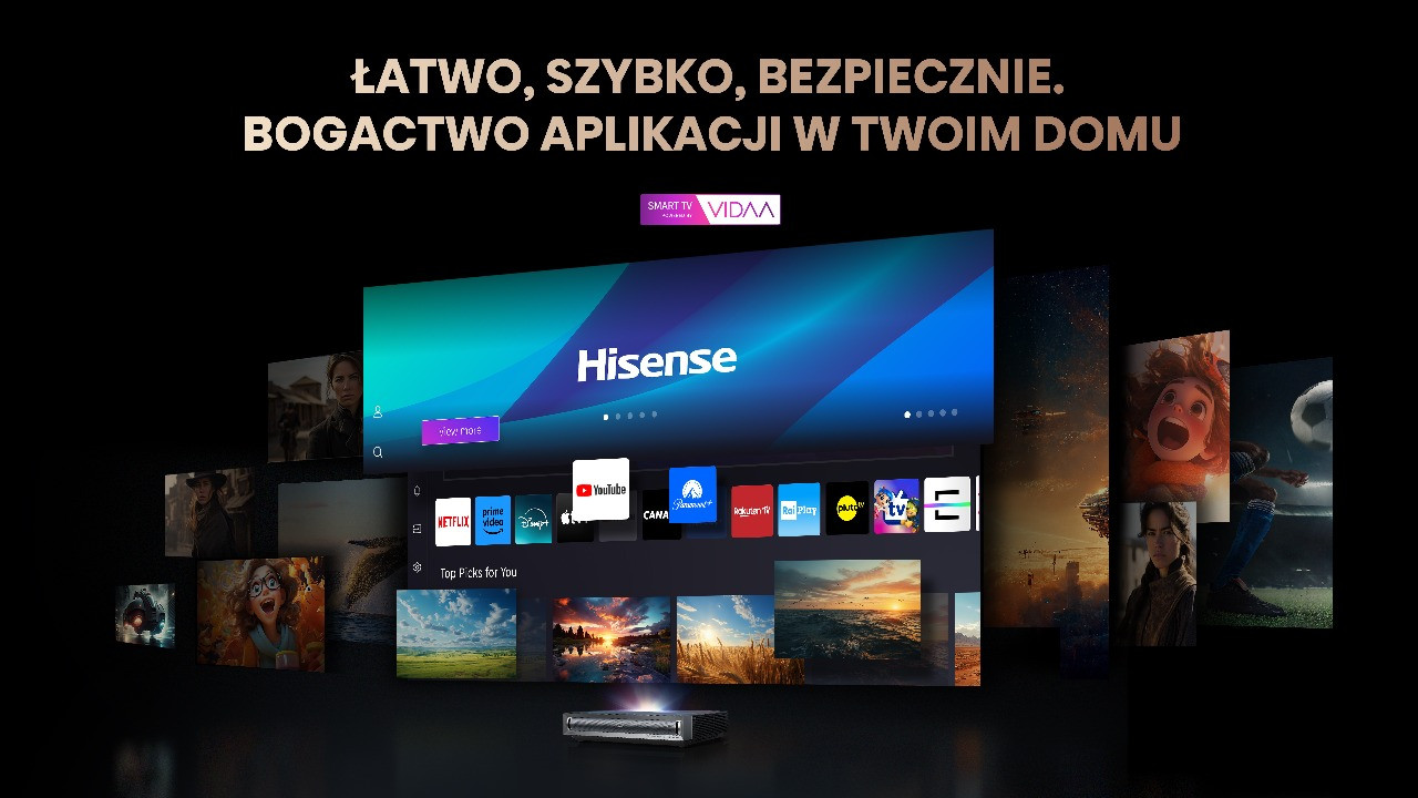 LASER TV HISENSE PX3 80-150" 4K - zdjęcie 15
