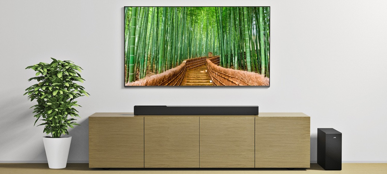 Soundbar JVCTH-E434B 2.1 Wireless Sub - zdjęcie 3