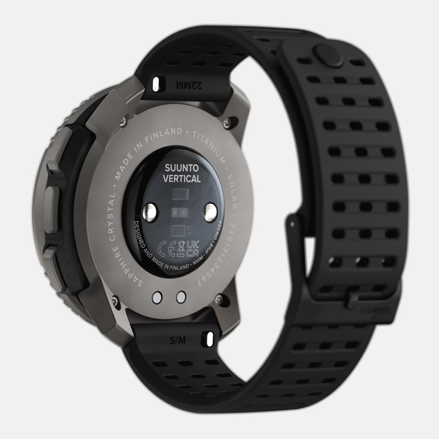 Zegarek sportowy SUUNTO VERTICAL TITANIUM SOLAR BLACK - zdjęcie 3