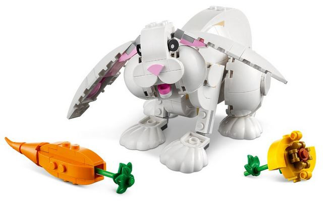 LEGO Creator 31133 Biały królik - zdjęcie 2